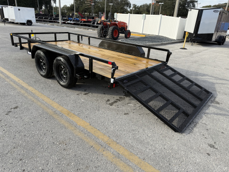 New 2026 Sure-Trac 7x14 7K Tube Top Utility Trailer