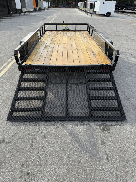 New 2026 Sure-Trac 7x14 7K Tube Top Utility Trailer