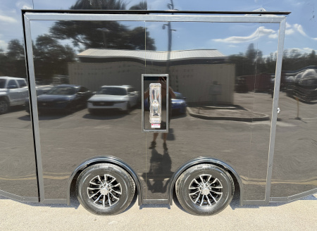 New 2026 Pace American 8.5x20 10K Black Out Rear Ramp Door W/ Ultimate Escape Door Car Hauler