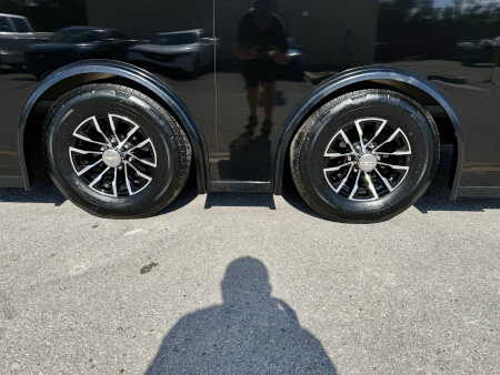 New 2026 Pace American 8.5x20 10K Black Out Rear Ramp Door W/ Ultimate Escape Door Car Hauler