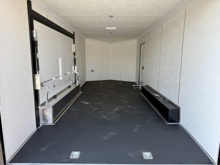 New 2026 Pace American 8.5x20 10K Black Out Rear Ramp Door W/ Ultimate Escape Door Car Hauler