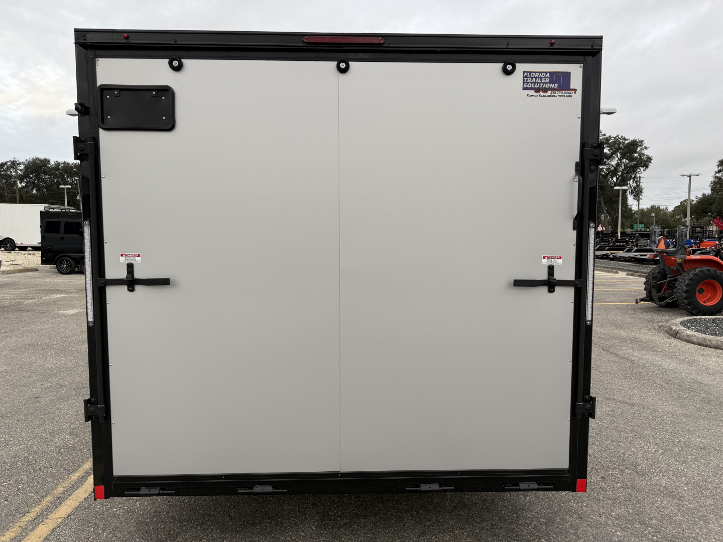 New 2026 Pace American 8.5x24 10K Black Out Rear Ramp Door Car Hauler