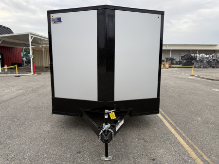 New 2026 Pace American 8.5x24 10K Black Out Rear Ramp Door Car Hauler