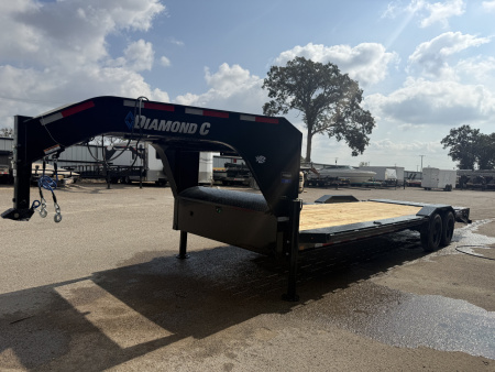 New 2026 Diamond C Trailers LPX208 24X82 GN Equipment Trailer