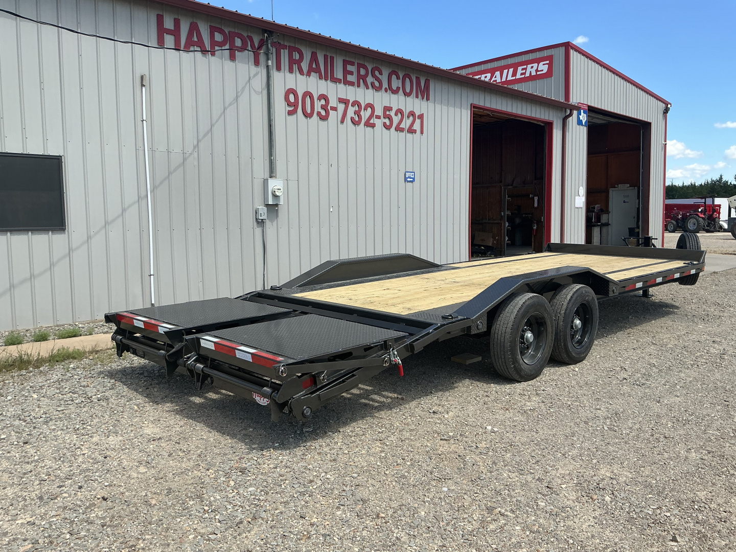 New 2026 MAXX-D 102"x24' BP HD I-Beam Equipment Trailer - H9X