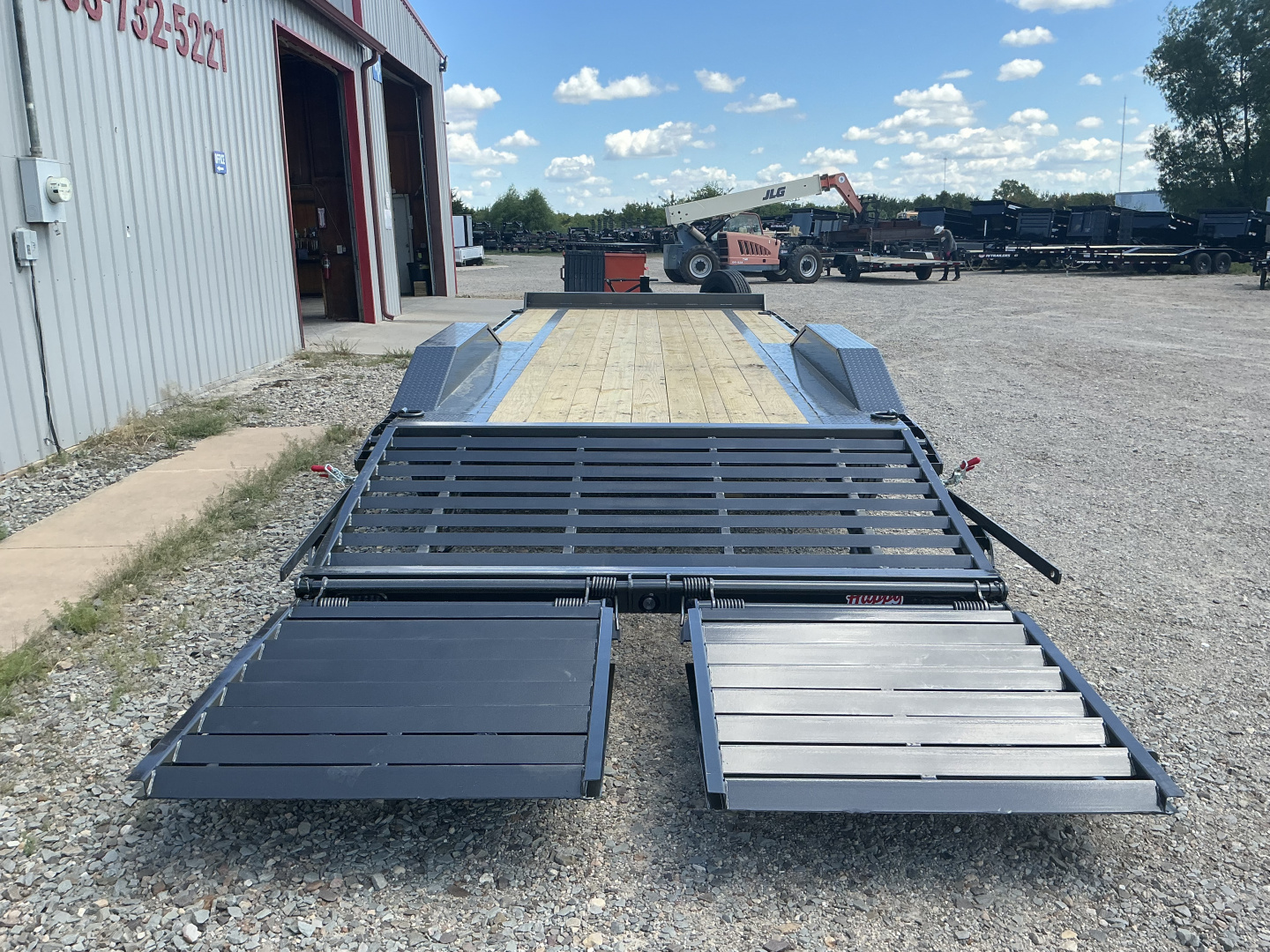 New 2026 MAXX-D 102"x24' BP HD I-Beam Equipment Trailer - H9X