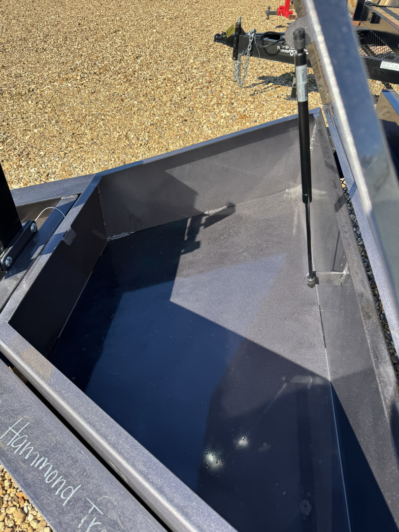 New 2026 Caliber Trailer Mfg 7x24 14K 8"I-Beam Equipment Trailer