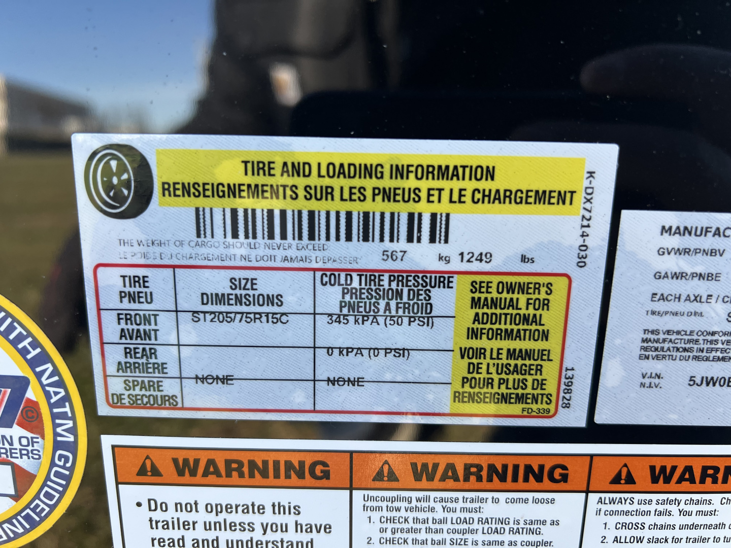 New 2026 Look Trailers 6X14 3K ST-DLX RAMP DOOR Cargo / Enclosed Trailer