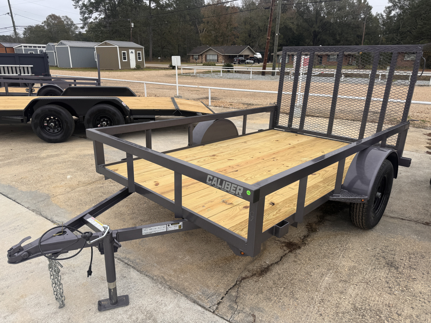 New 2026 Caliber Trailer Mfg 6x10 HD Utility Trailer