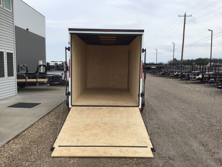 New 2026 Compass 7'x14' Enclosed Cargo Trailer - Indigo DLX