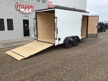 New 2026 Compass 7'x14' Enclosed Cargo Trailer - Indigo DLX