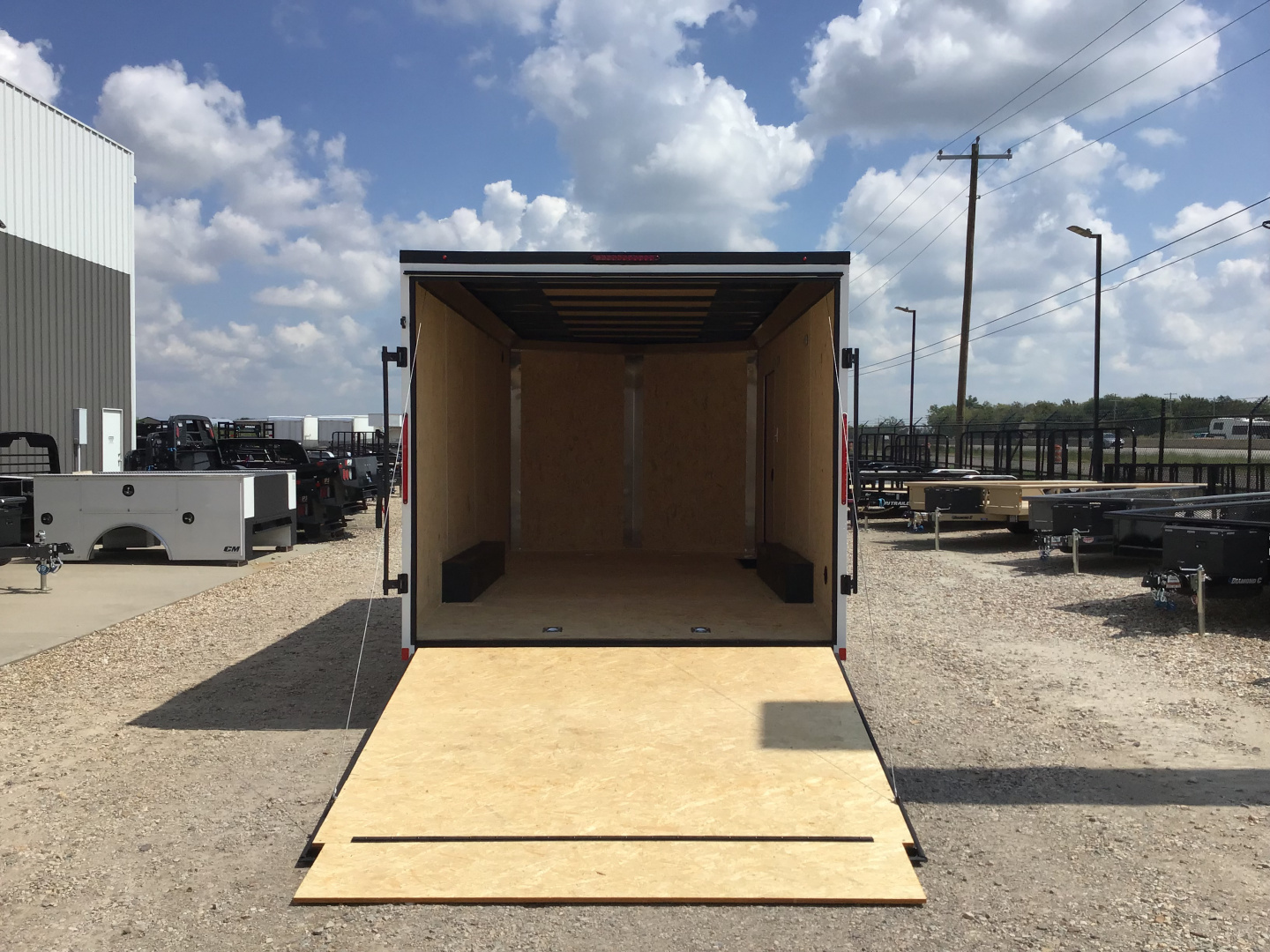 New 2026 Compass 8.5x16' Enclosed Cargo Trailer - Indigo DLX