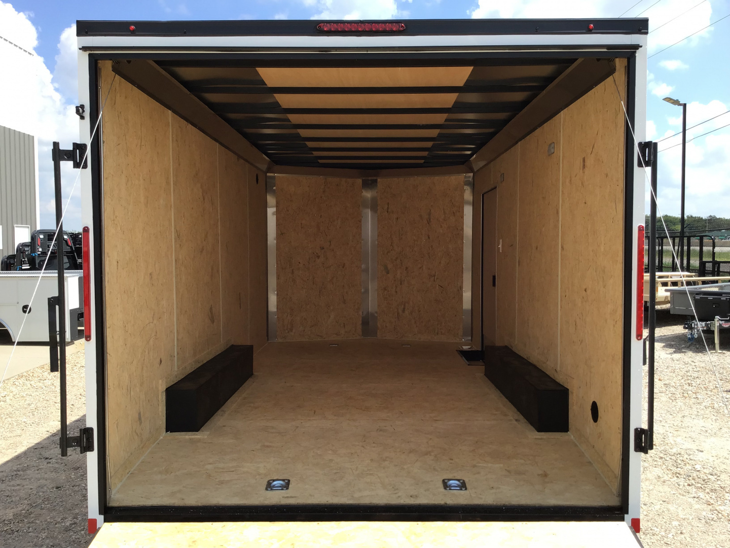 New 2026 Compass 8.5x16' Enclosed Cargo Trailer - Indigo DLX