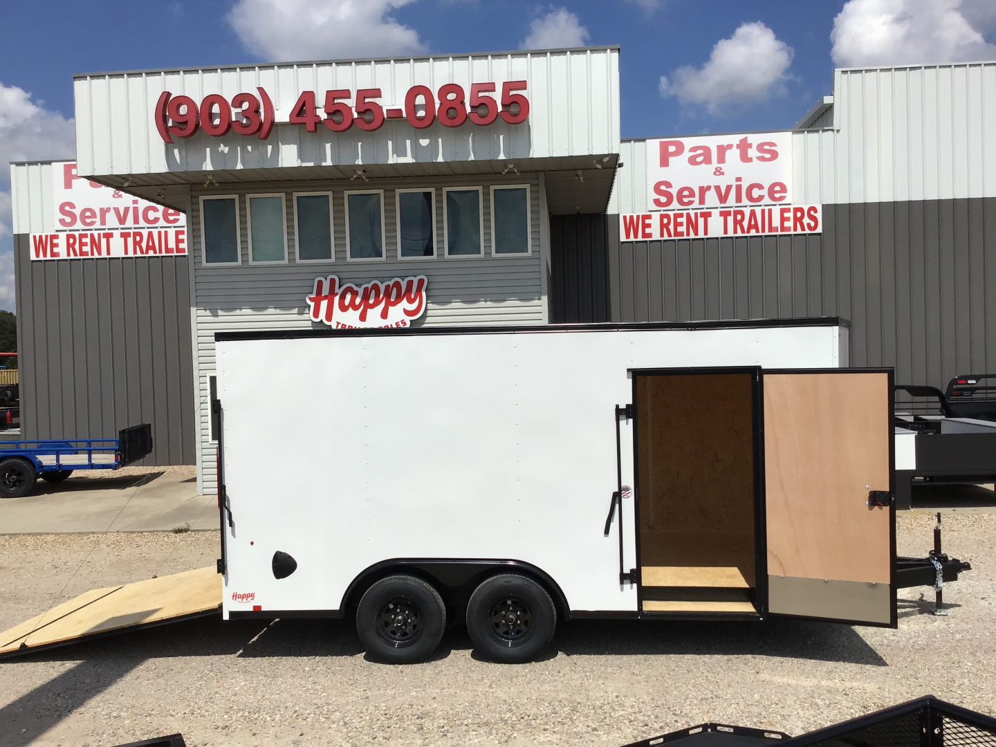 New 2026 Compass 8.5x16' Enclosed Cargo Trailer - Indigo DLX