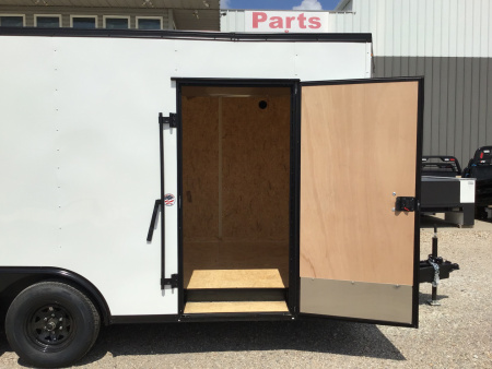 New 2026 Compass 8.5x16' Enclosed Cargo Trailer - Indigo DLX