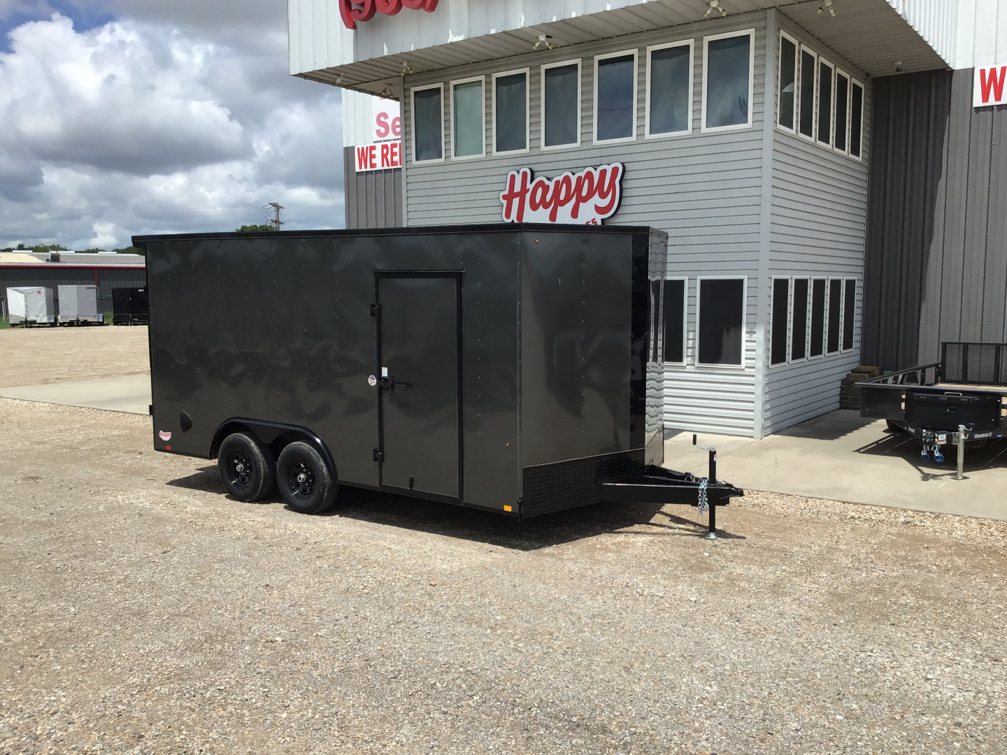 New 2026 Compass 8.5x16' Enclosed Cargo Trailer - Indigo DLX