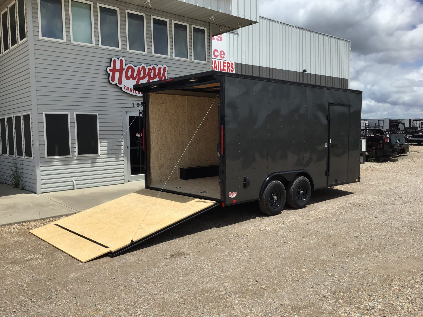 New 2026 Compass 8.5x16' Enclosed Cargo Trailer - Indigo DLX