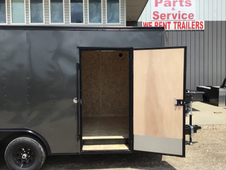 New 2026 Compass 8.5x16' Enclosed Cargo Trailer - Indigo DLX