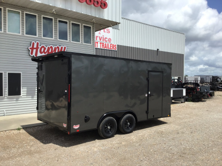 New 2026 Compass 8.5x16' Enclosed Cargo Trailer - Indigo DLX
