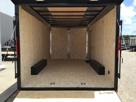 New 2026 Compass 8.5x16' Enclosed Cargo Trailer - Indigo DLX