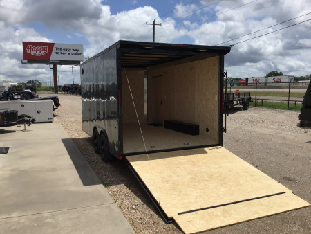 New 2026 Compass 8.5x16' Enclosed Cargo Trailer - Indigo DLX