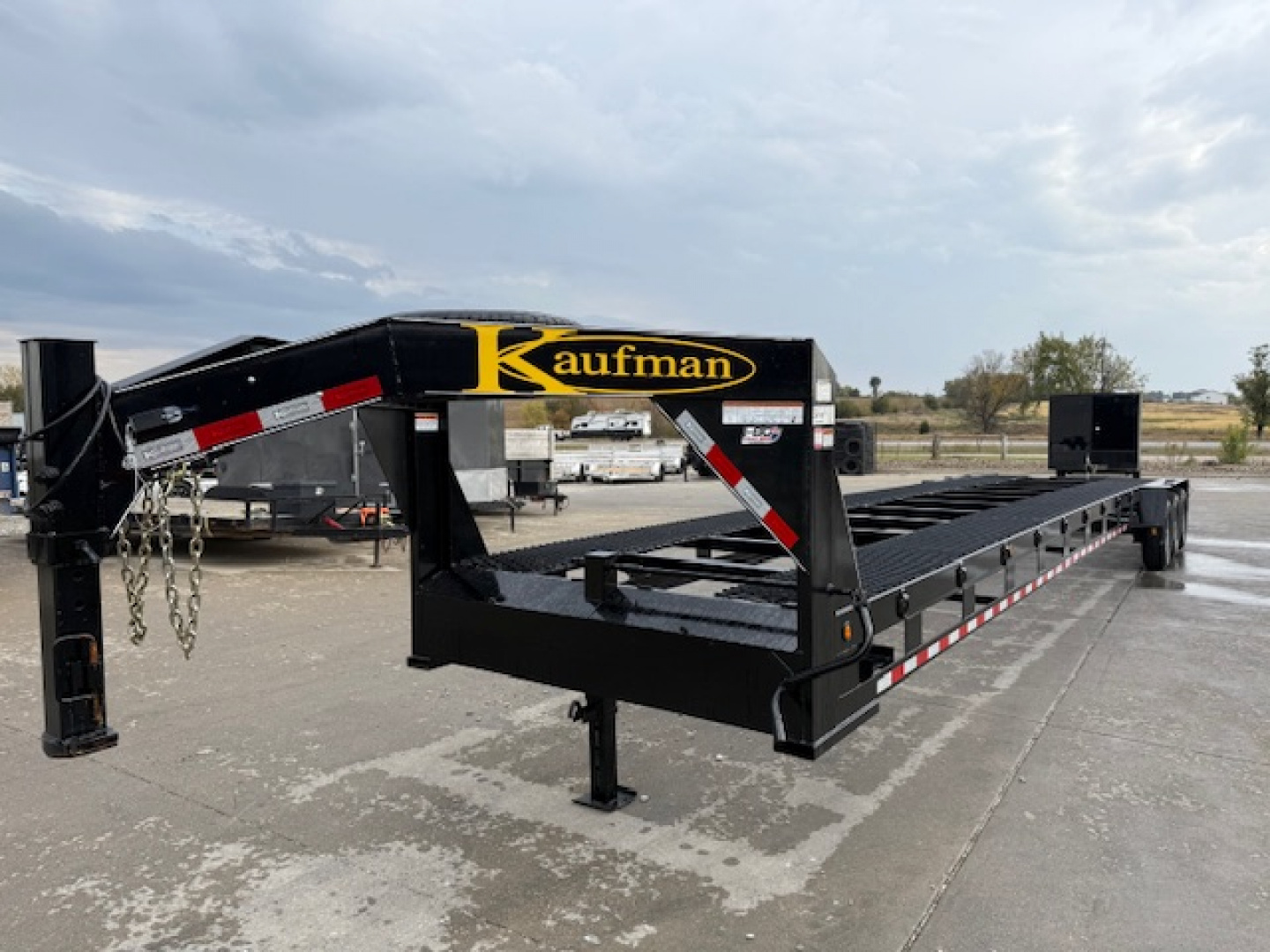 Used 2025 Kaufman Trailers 43' 15.9K 3 Car Hauler Trailer