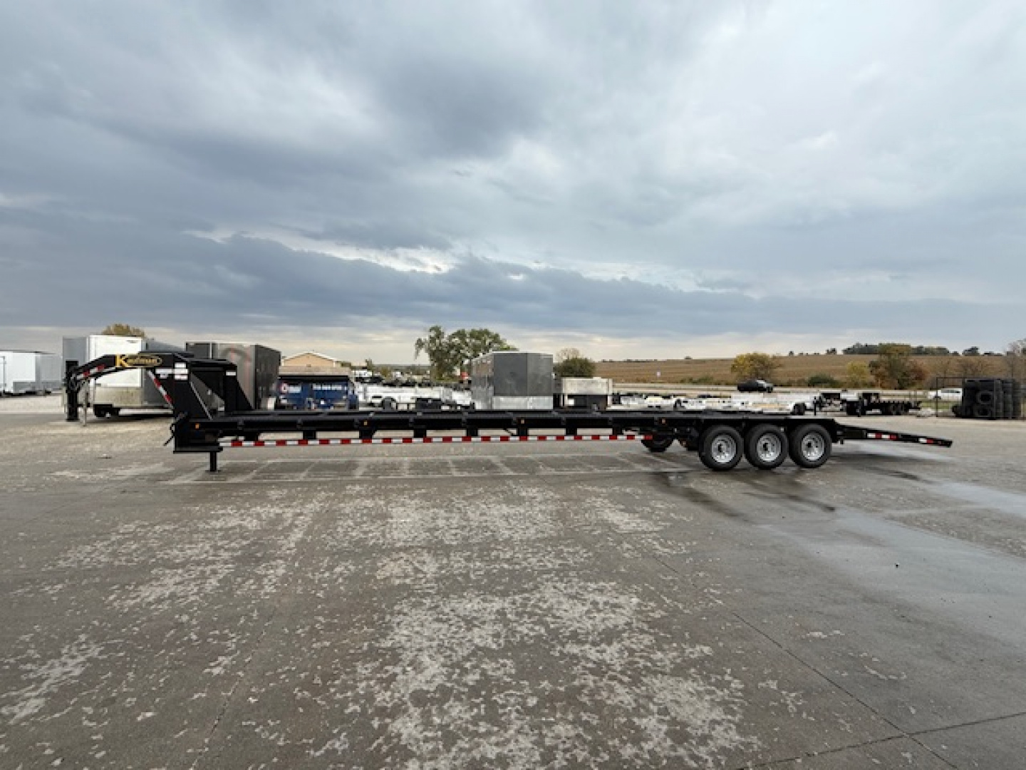 Used 2025 Kaufman Trailers 43' 15.9K 3 Car Hauler Trailer