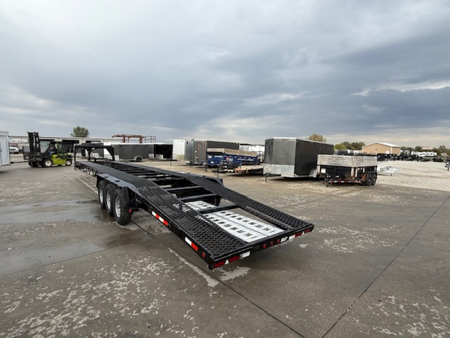 Used 2025 Kaufman Trailers 43' 15.9K 3 Car Hauler Trailer