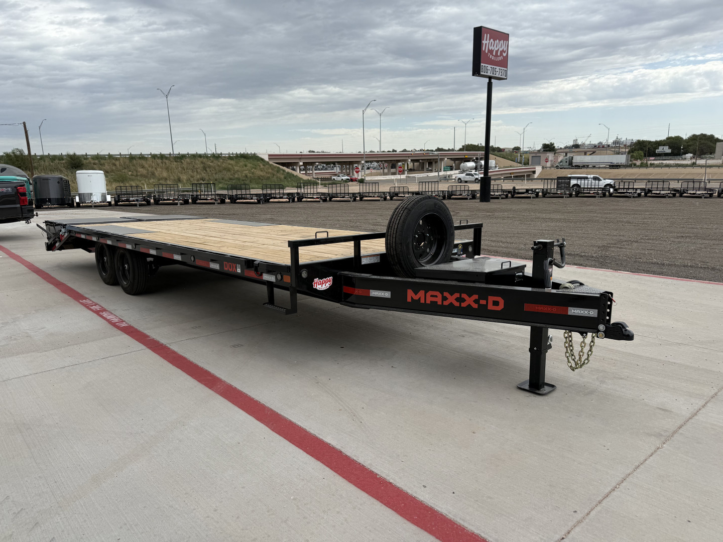 New 2026 MAXX-D 102”x24’ BP Deckover Flatbed – DOX