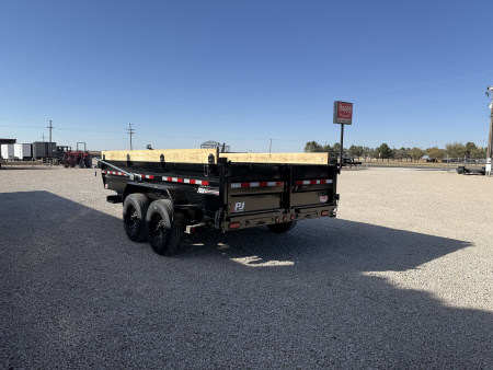 New 2026 PJ 83"x14' BP Tandem Axle Low Pro Dump w/ 24" Sides – DV