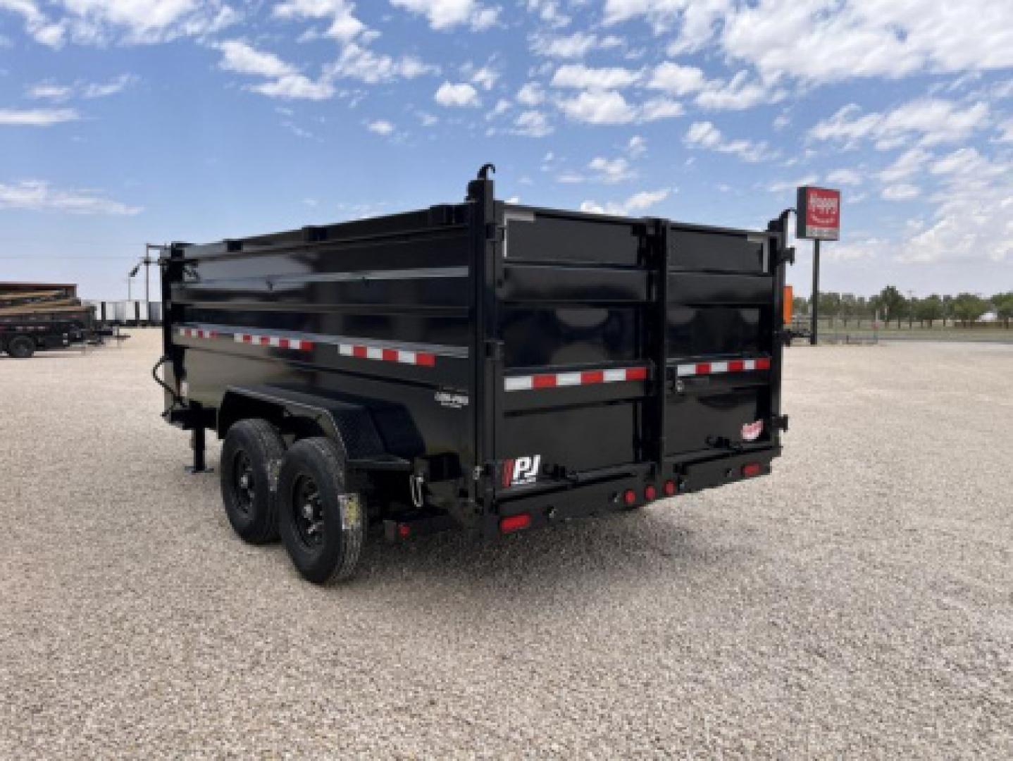 New 2026 PJ 83"x14' GN Tandem Axle Low Pro High Side Dump w/ 48" Sides – DM