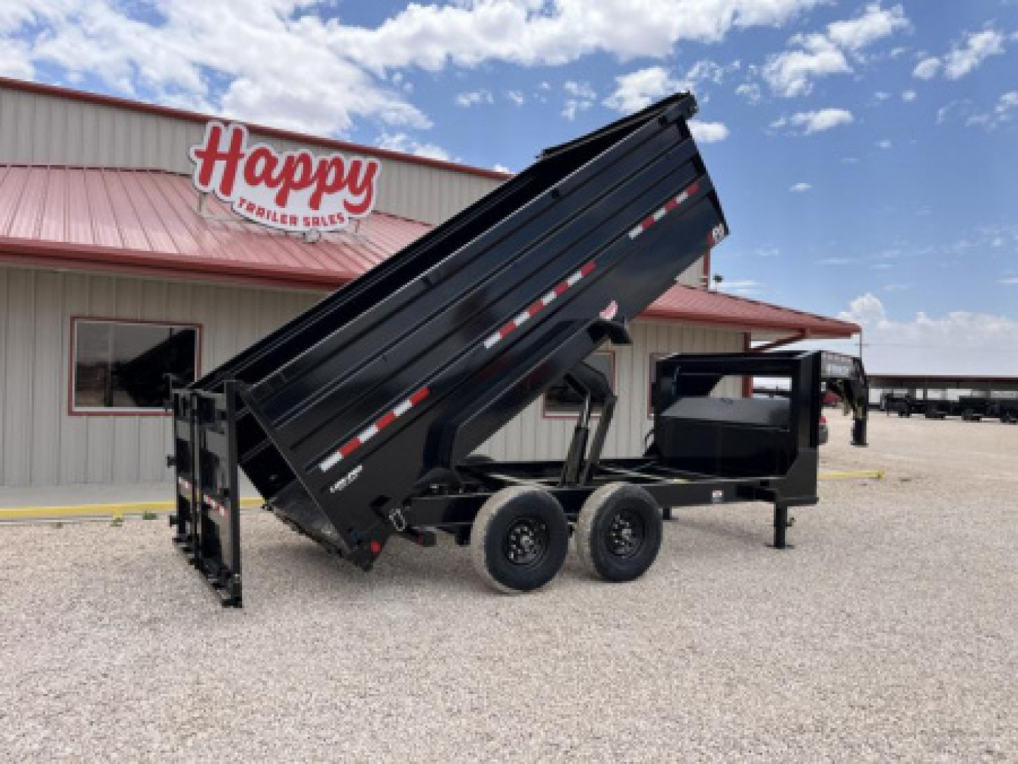 New 2026 PJ 83"x14' GN Tandem Axle Low Pro High Side Dump w/ 48" Sides – DM