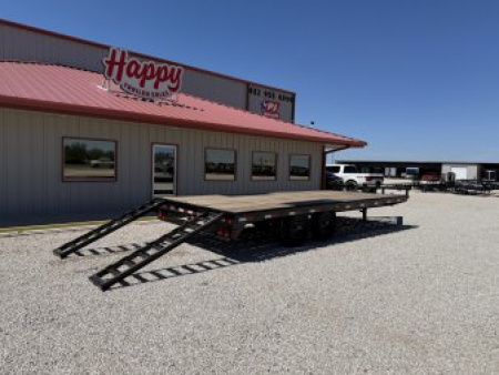 New 2026 PJ 102"x20' BP 8" I-Beam Deckover Trailer – F8