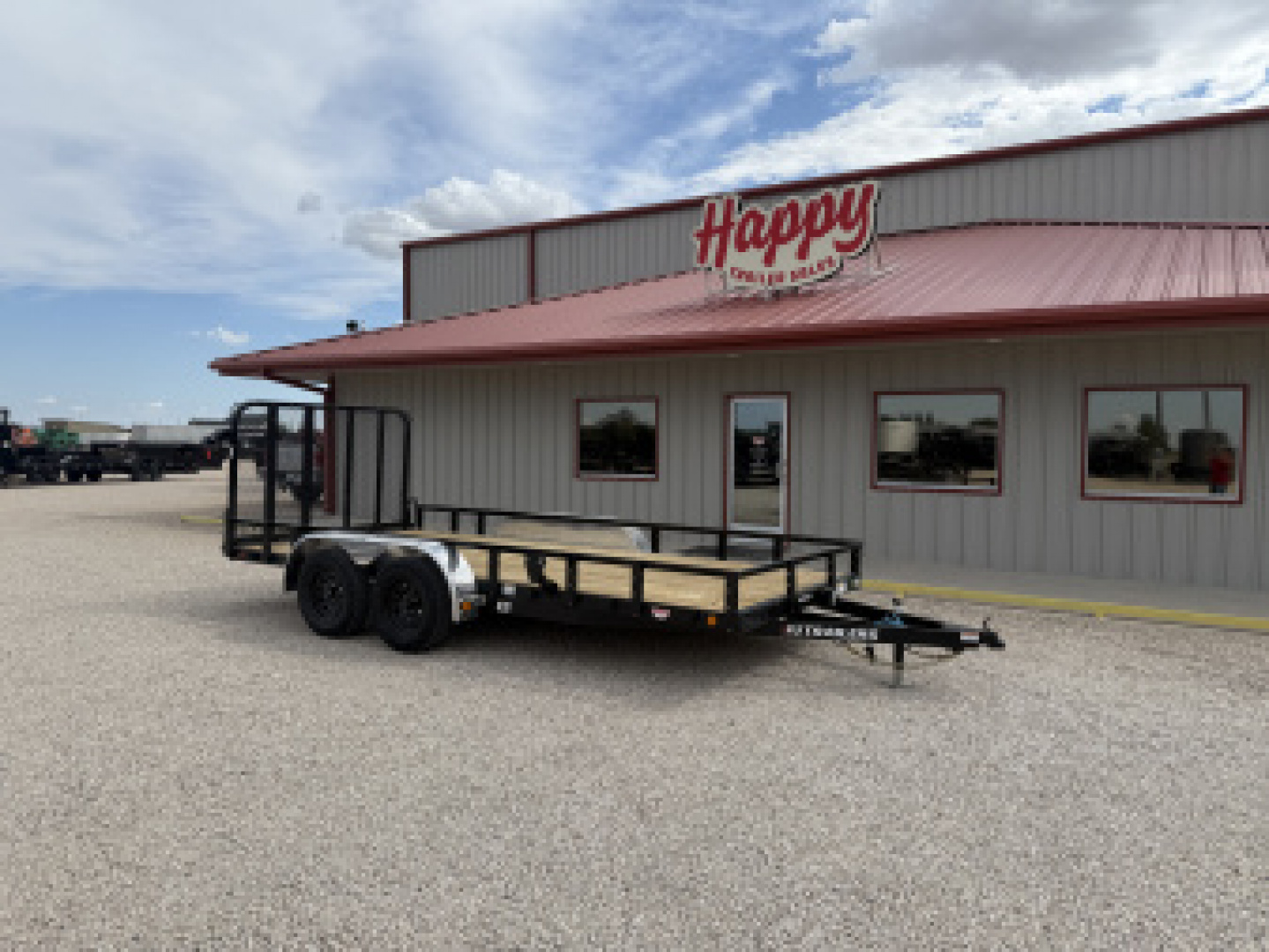 New 2026 PJ 83"x16' Tandem Axle Utility Trailer - UL