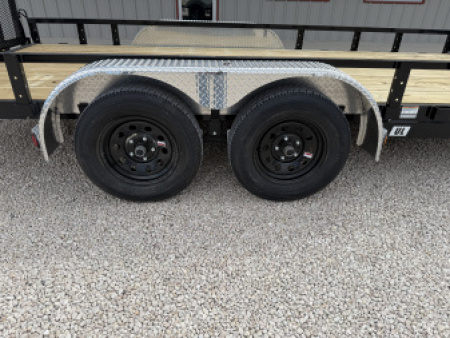 New 2026 PJ 83"x16' Tandem Axle Utility Trailer - UL