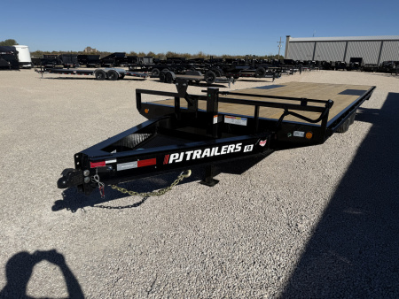 New 2026 PJ 102"x24' BP 8" I-Beam Deckover Trailer – F8