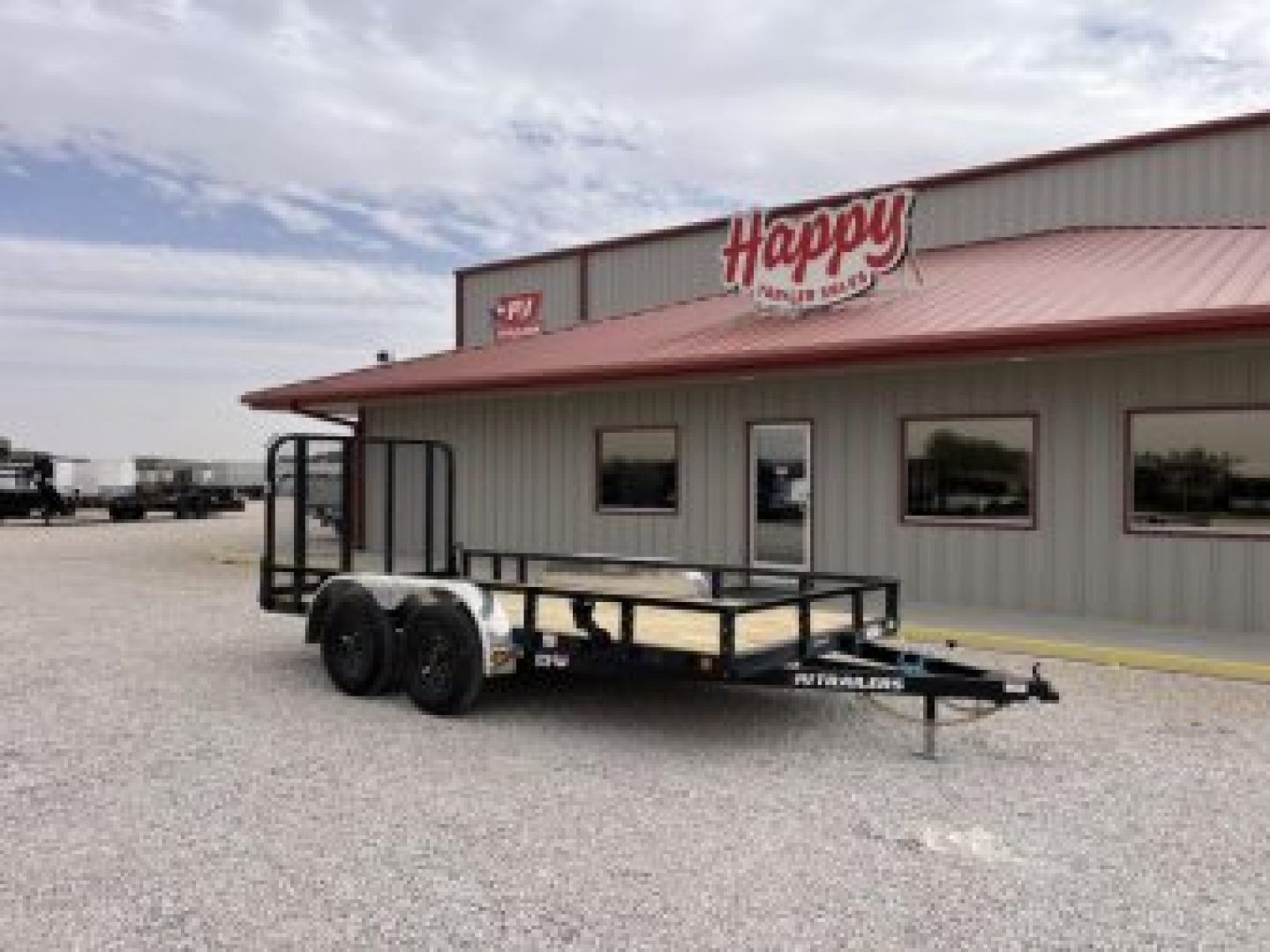 New 2026 PJ 77"x14' Tandem Axle Utility Trailer - UK