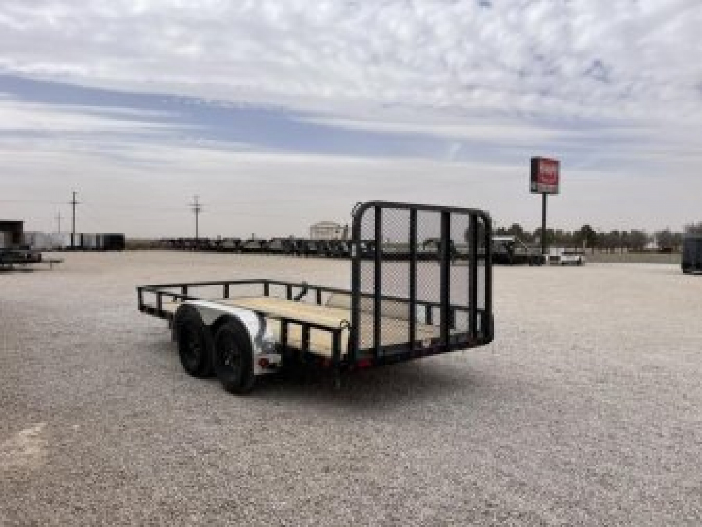 New 2026 PJ 77"x14' Tandem Axle Utility Trailer - UK