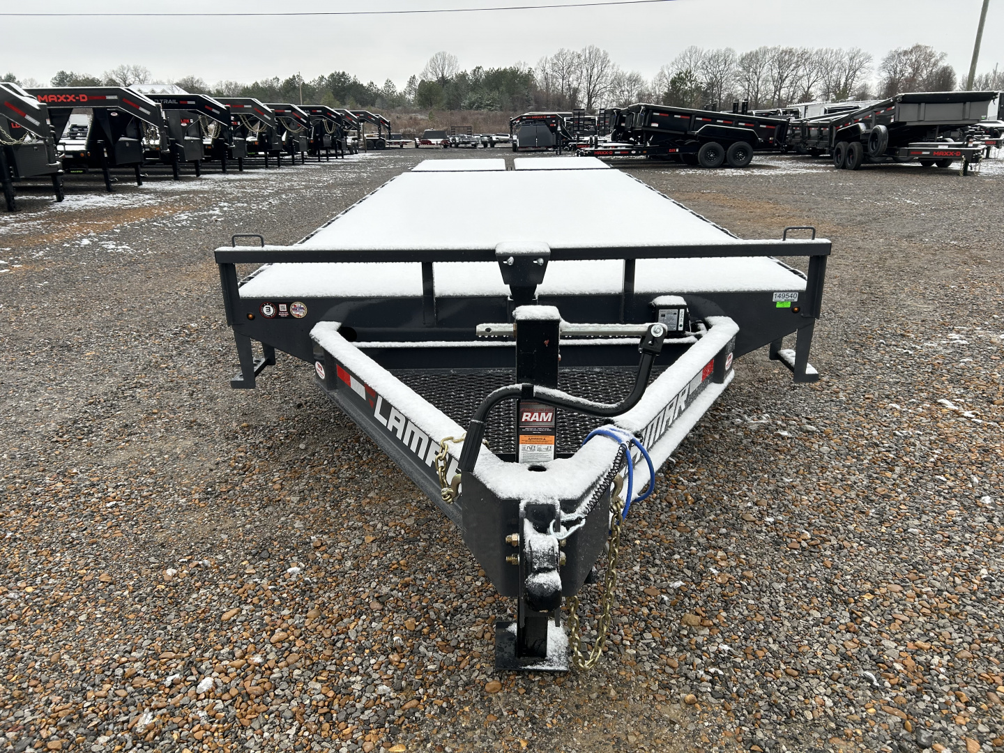 New 2026 Lamar 102" x 24' 14k Flatbed Trailer