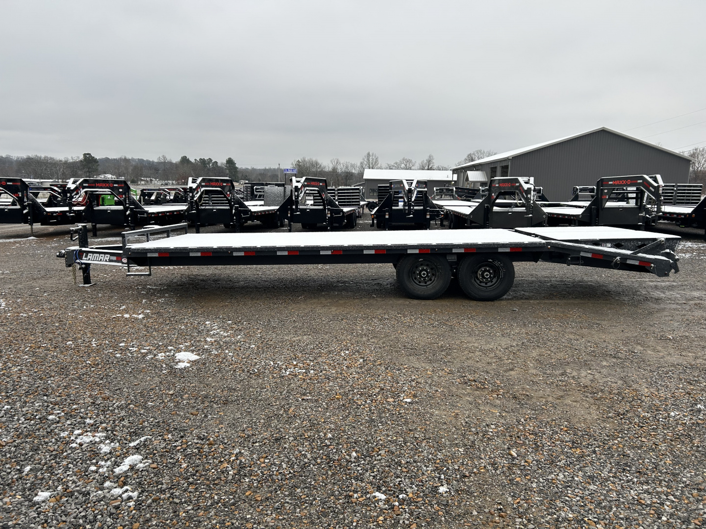 New 2026 Lamar 102" x 24' 14k Flatbed Trailer