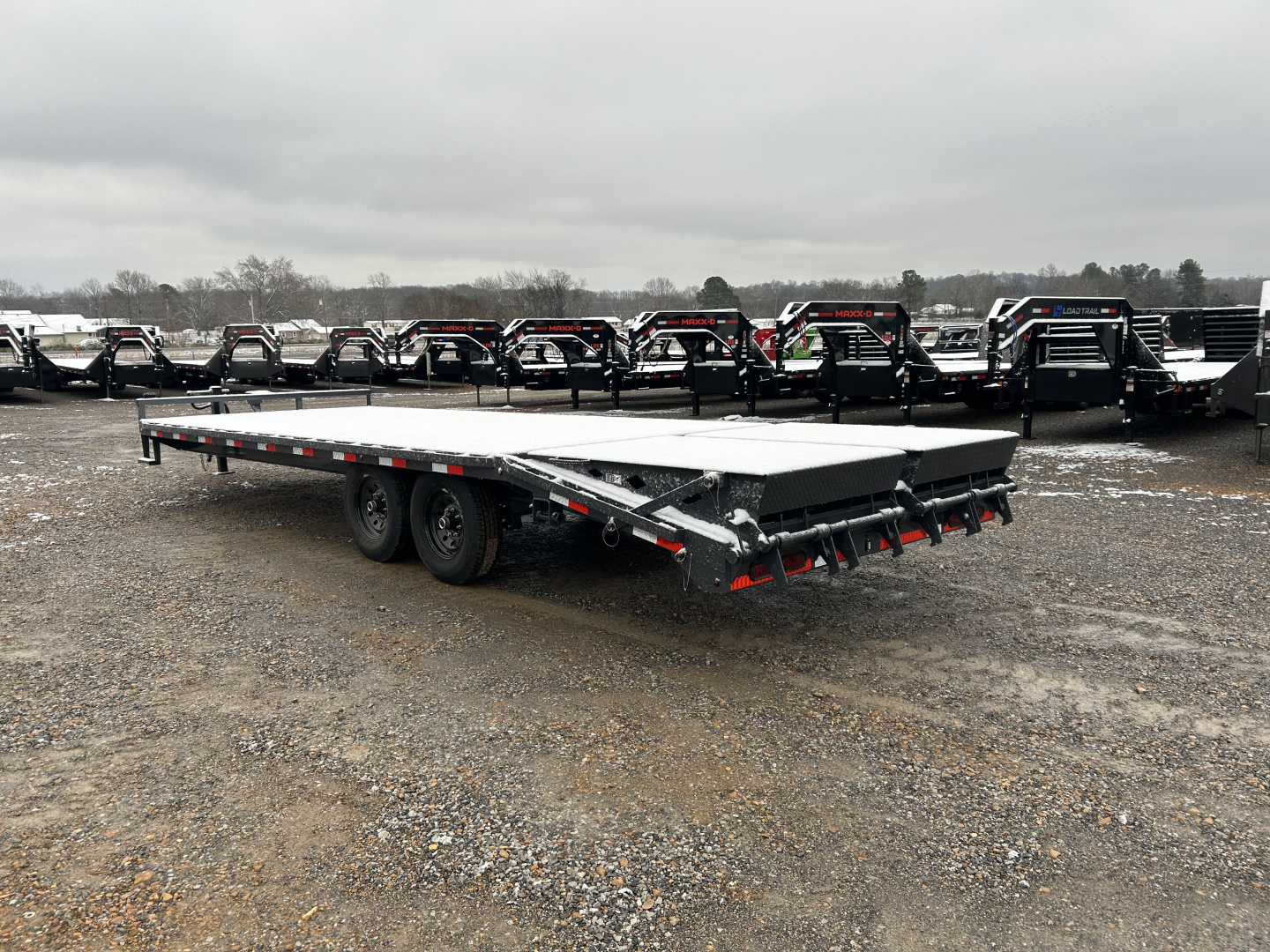 New 2026 Lamar 102" x 24' 14k Flatbed Trailer