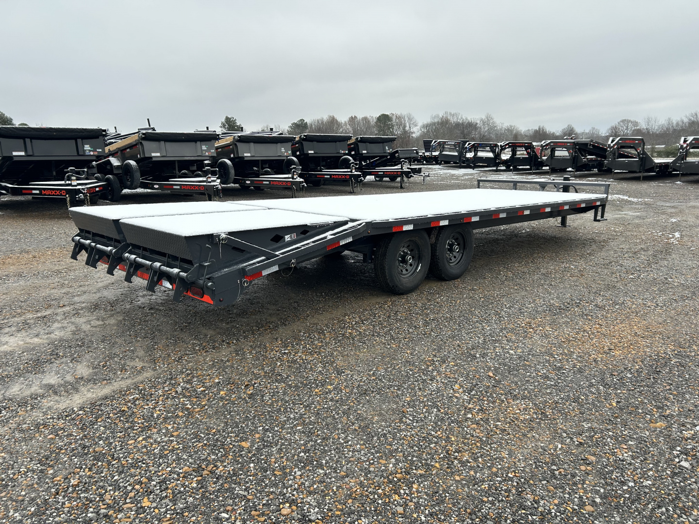 New 2026 Lamar 102" x 24' 14k Flatbed Trailer