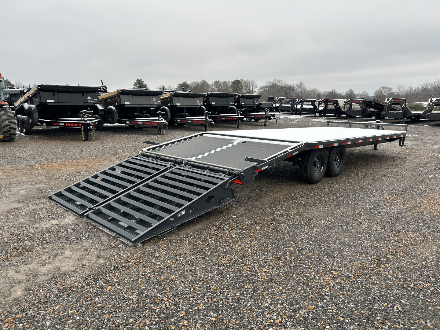 New 2026 Lamar 102" x 24' 14k Flatbed Trailer