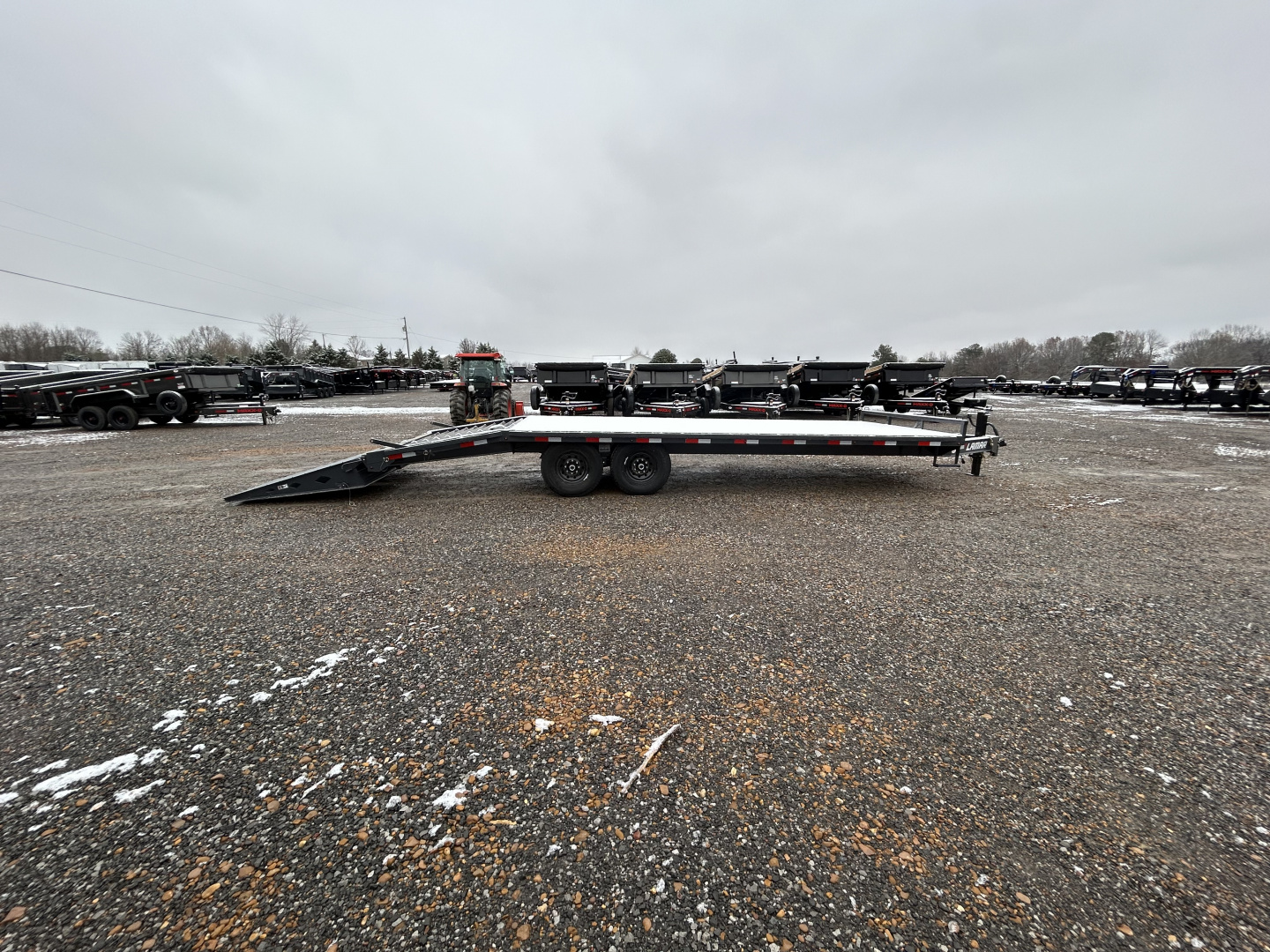 New 2026 Lamar 102" x 24' 14k Flatbed Trailer