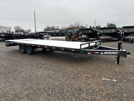 New 2026 Lamar 102  x 24' 14k Flatbed Trailer