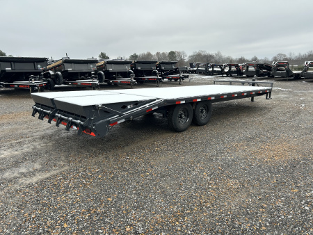 New 2026 Lamar 102" x 24' 14k Flatbed Trailer