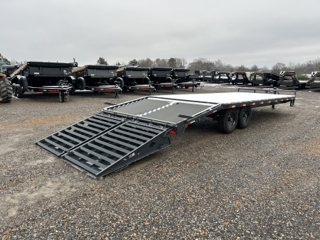New 2026 Lamar 102" x 24' 14k Flatbed Trailer