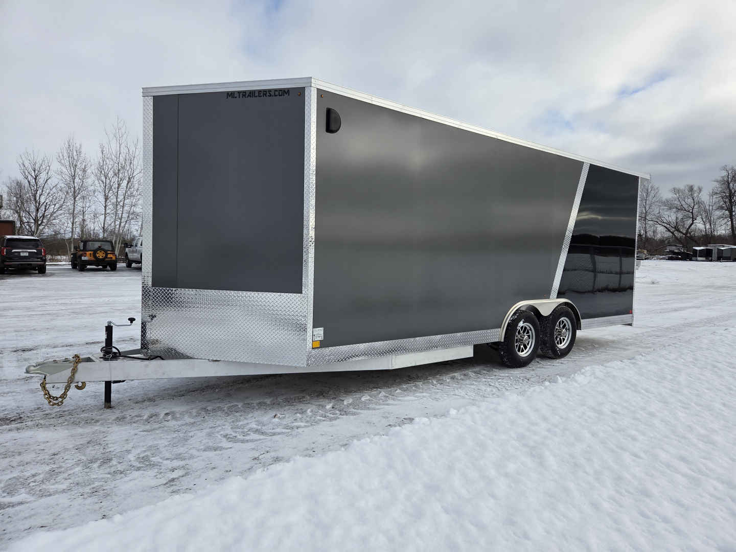 New 2026 ML Trailers 20' All Aluminum Car Hauler / Racing Trailer