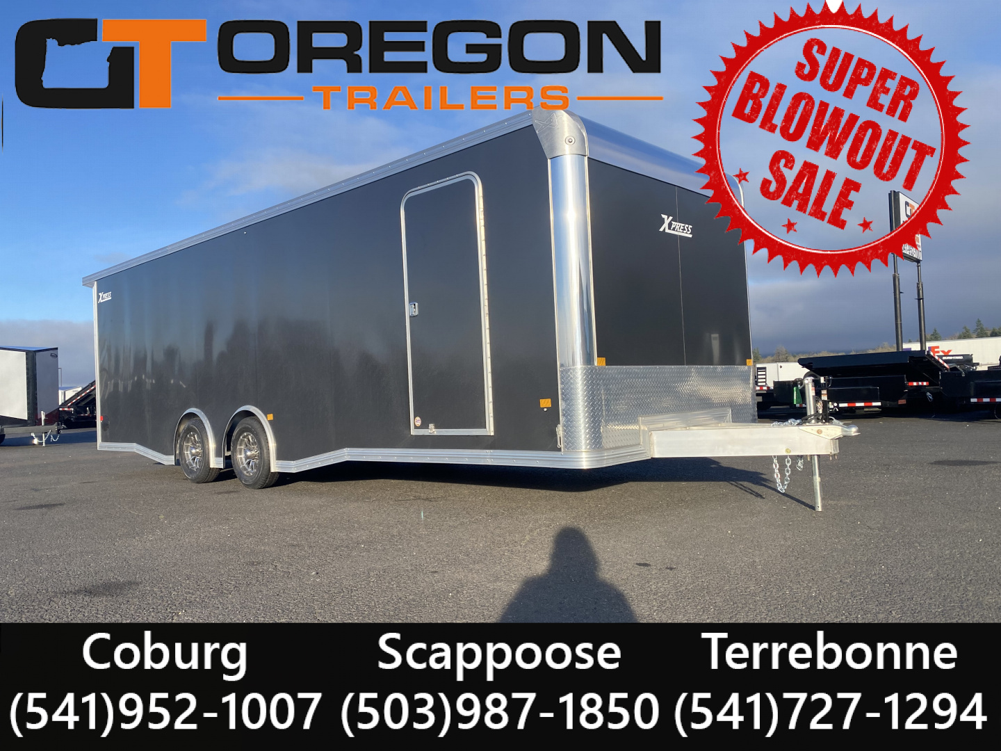 New 2026 ALCOM XPRESS 8.5X26 Car Hauler 10k GVWR
