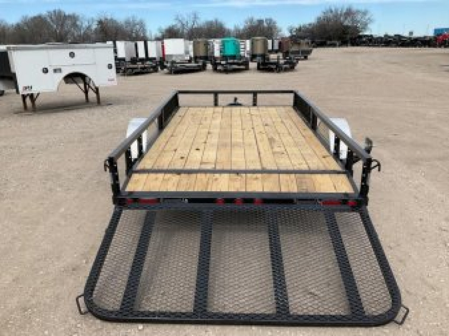 New 2026 PJ 77"x12' Single Axle Utility Trailer - U7
